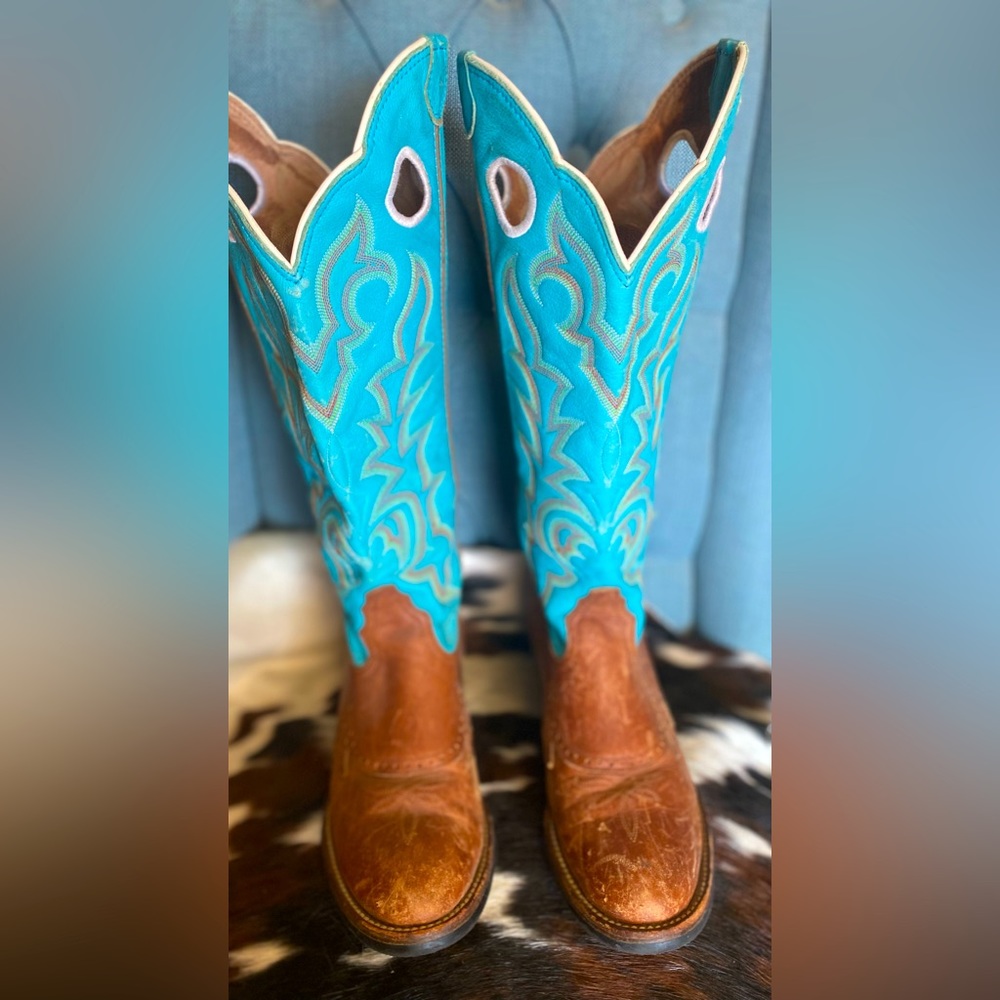 Tony Lama Buckaroo Women Boots RR2002L